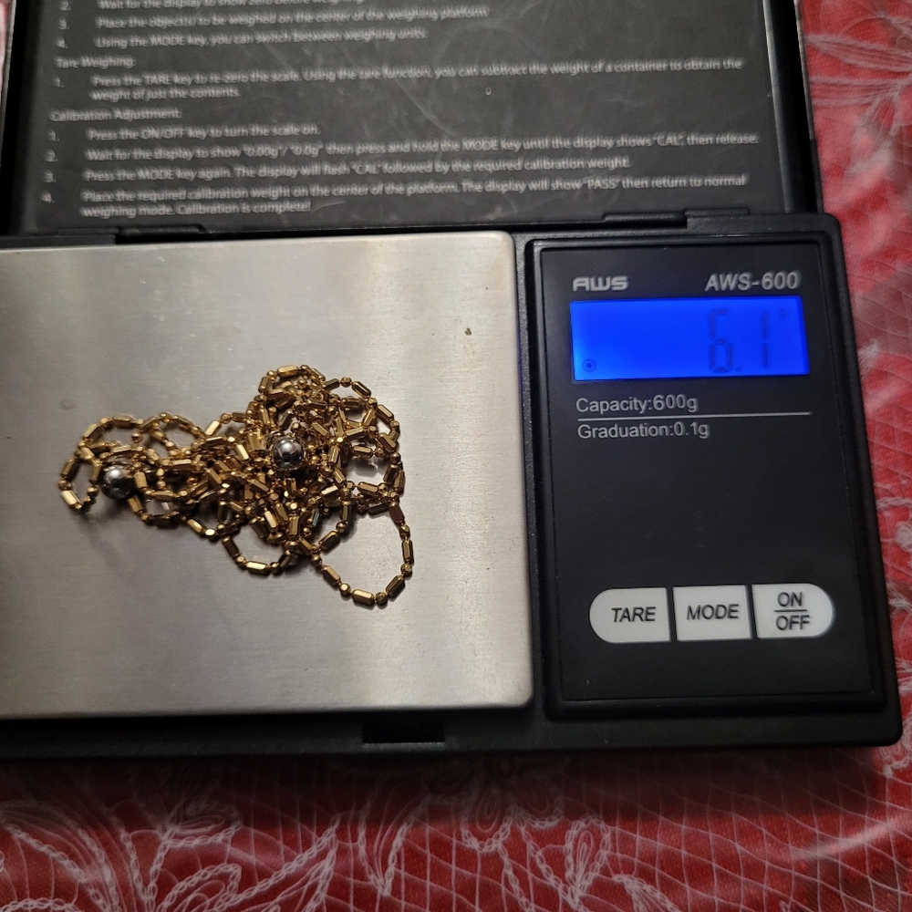 14k gold adjustable slider chain necklace